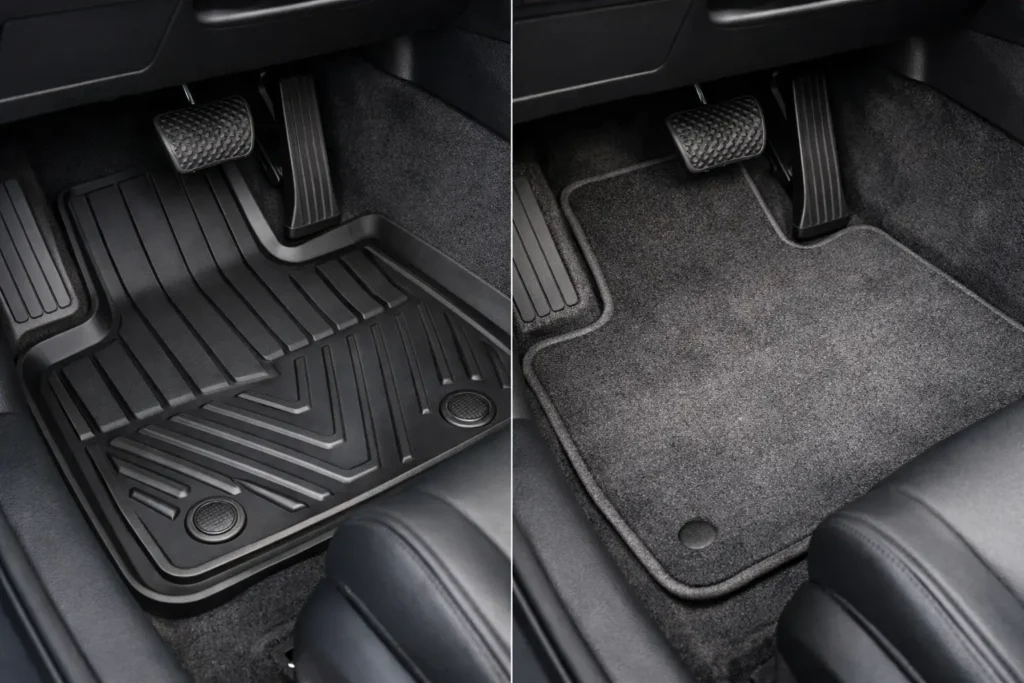Rubber Mats vs Carpet: Which Fits Your Car?